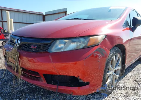 2012 Honda Civic Si из США, поврежденный, VIN 2HGFB6E58CH705142